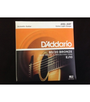 Dây Đàn Guitar Acoustic Daddario EJ10