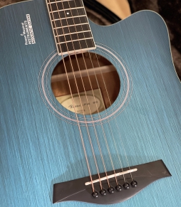 Đàn Guitar Acoustic Rosen G11CS - Màu Xanh
