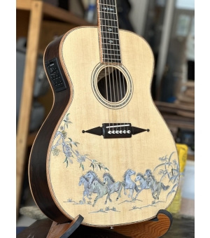 Đàn Guitar Acoustic Custom Ziricoter - Gỗ Cao Cấp